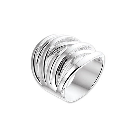 Spreekwoord Teleurstelling planter Zilveren ringen: Zilveren ring breed bandjes